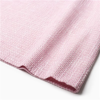 Юбка мини твидовая женская MIST, размер 48, розовая