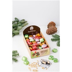 Кедровый марципан Ассорти / классика,клюква,малина,облепиха / 600 г / шоу-бокс / ТМ Сибирский кедр