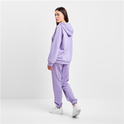 Костюм женский (толстовка, брюки) MIST Love, размер 44-46, лиловый