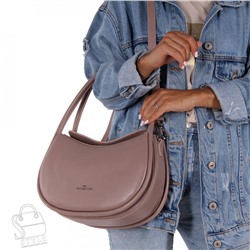 Сумка женская кожаная 1929Y apricot ash Polina&Eiterou