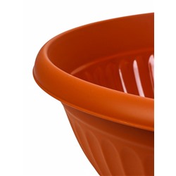 Кашпо-миска для цветов IDEA «Ливия», 21.7 л, d=49 см, h=22 см, терракот