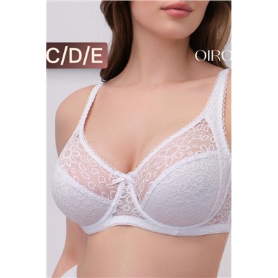 Бюстгальтер OIRO кружевной OLIVIA 2808 (Белый)