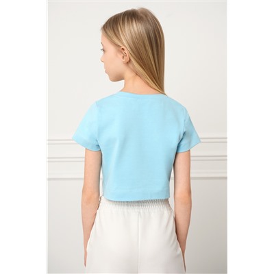 Укороченная футболка для девочки Happyfox