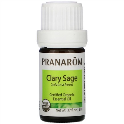 Pranarom, Essential Oil, Clary Sage,  .17 fl oz (5 ml)