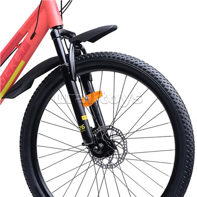 Велосипед 26" Rocket lady Alloy 26, цвет коралловый, размер 17"