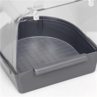 Купалка для птиц, 145×136×140, серебро