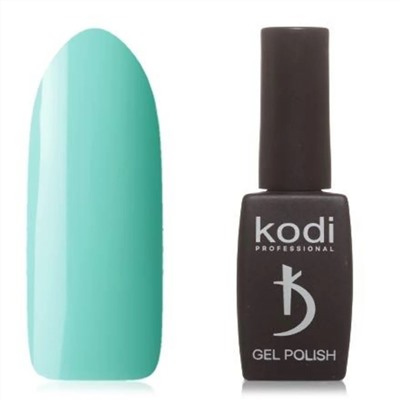 Kodi Гель-лак Аквамариновый, без перламутра и блесток, плотный, 8 мл 11883