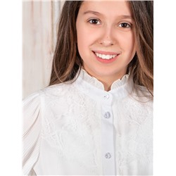 Блузка для девочки длинный рукав Соль&Перец