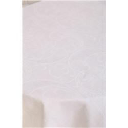 Скатерть Премиум "Кружева"-белая 140*170 см. п/лен