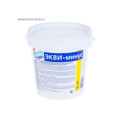 Средство для понижения уровня ph "Экви-минус", ведро, 1 кг