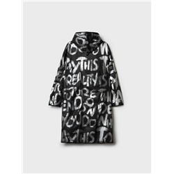 Плащ из полимерного материала для женщин (дождевик)