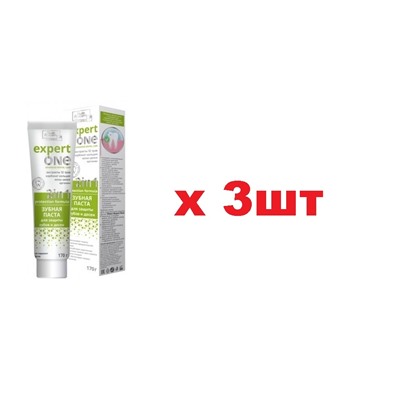 Vilsendent Зубная паста 170г Expert One для защиты зубов и десен 3шт
