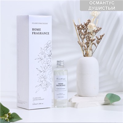 Диффузор ароматический в вазе Aromatherapy, 120 мл, османтус душистый