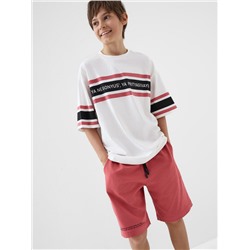 Комплект трикотажный для мальчиков: фуфайка (футболка), шорты