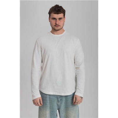 Лонгслив с круглым вырезом М126007м
