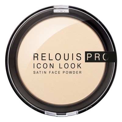 Пудра компактная Icon Look Satin Face Powder тон 00