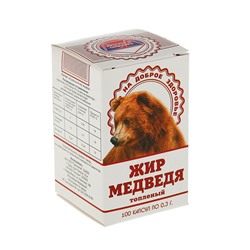 Медвежий жир 0.4 г, 100 капсул