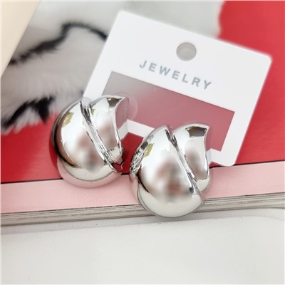 Серьги женские бижутерия на уши, коллекция LALIQ, арт. 003.214