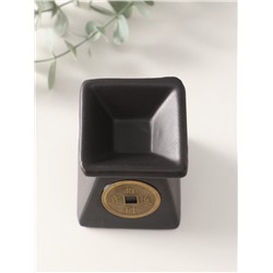 Аромалампа для эфирных масел «Монета», керамика, 8×7.5×7.5 см, МИКС