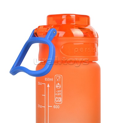 Бутылка спортивная для воды 850 мл.