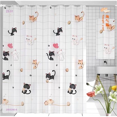 Шторы для ванной 2055390-6