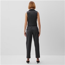 Брюки женские классические MINAKU: Safari, цвет графит, размер 50