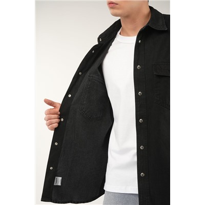 Мужская джинсовая рубашка Happyfox