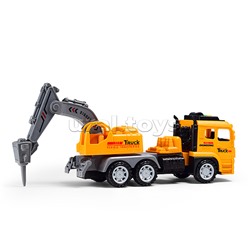 Машина "СпецСтрой" (свет, звук) в коробке