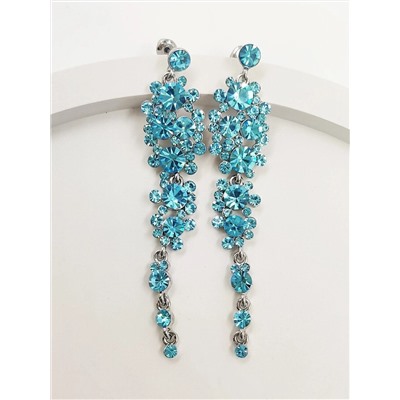 Серьги с чешскими кристаллами