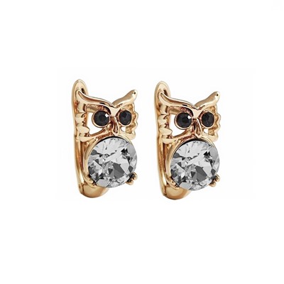 Серьги с кристаллами Swarovski