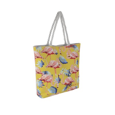 Сумка пляжная на молнии 43х45х8 см / JN001 /уп 1/