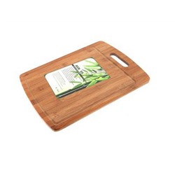 Доска разделочная 40*30*1см, бамбук AGNESS
