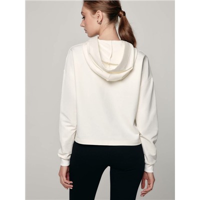 Джемперы CONTE LD 1169 Укороченное худи с рисунками