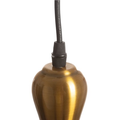 Светильник «Клауд» 1×40 Вт Е27 бронза/черный 19×19×25(125)см