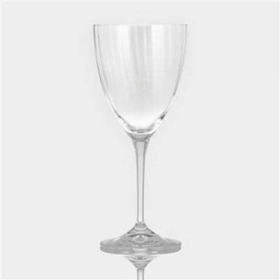 Набор бокалов для вина из хрустального стекла Bohemia Crystal «Кейт», 250 мл, 6 шт.