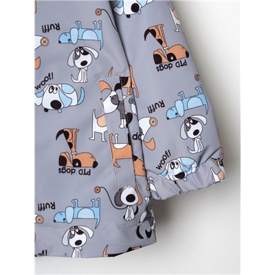 Куртка детская текстильная с полиуретановым покрытием для мальчиков (ветровка)