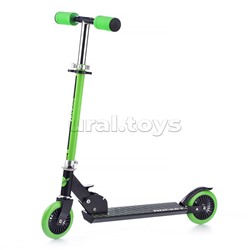 Самокат 2-х колесный ROCKET,колеса PU/ 125 мм,ABEC 7, зеленый