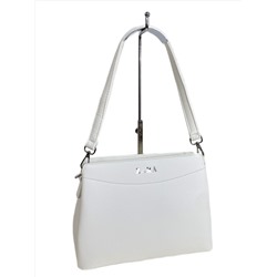 Женская сумка из искусственной кожи, цвет белый