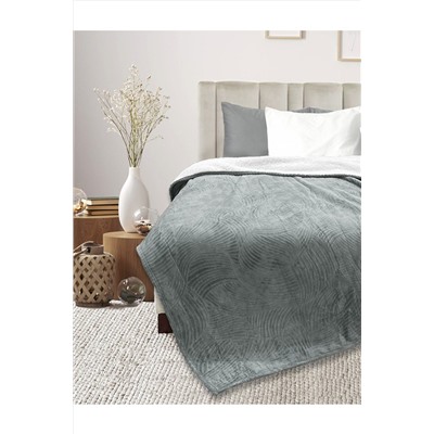 Плед Флайфи ФФ-071 светло-серый НАТАЛИ, 958249