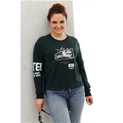 Толстовка 50519 (Темно-зеленый)