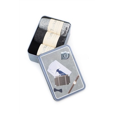 Л9667 (Носки мужские 3 пары, Turkan )