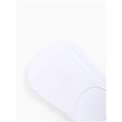 Следки спортивные с компрессией Resport, 3 пары, размер 35-38, белые