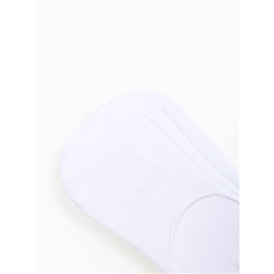 Следки спортивные с компрессией Resport, 3 пары, размер 35-38, белые