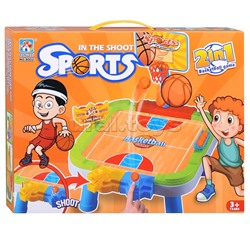 Настольная игра "Баскетбол" 2в1, в коробке