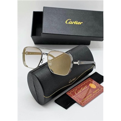 Набор мужские солнцезащитные очки, коробка, чехол + салфетки #22892520