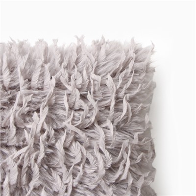 Наволочка декоративная «Этель» Soft, 43×43 см, серая