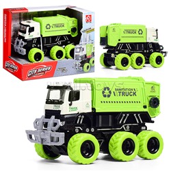 Машина "Мусоровоз" (свет, звук) в коробке