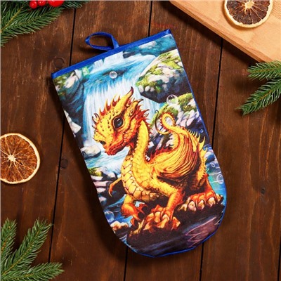 Прихватка и рукавица «Дракон»