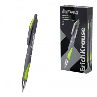 Авт. карандаш 0.5 мм MEGAPOLIS CONCEPT 20340 ErichKrause
