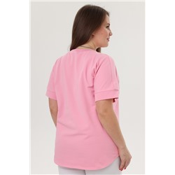 Туника футер 2-х нитка  4197/01/Розовый